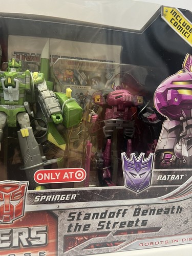Transformers Universe Classic Standoff Beneath Streets Springer Ratbat 25th MISB - Picture 6 of 7
