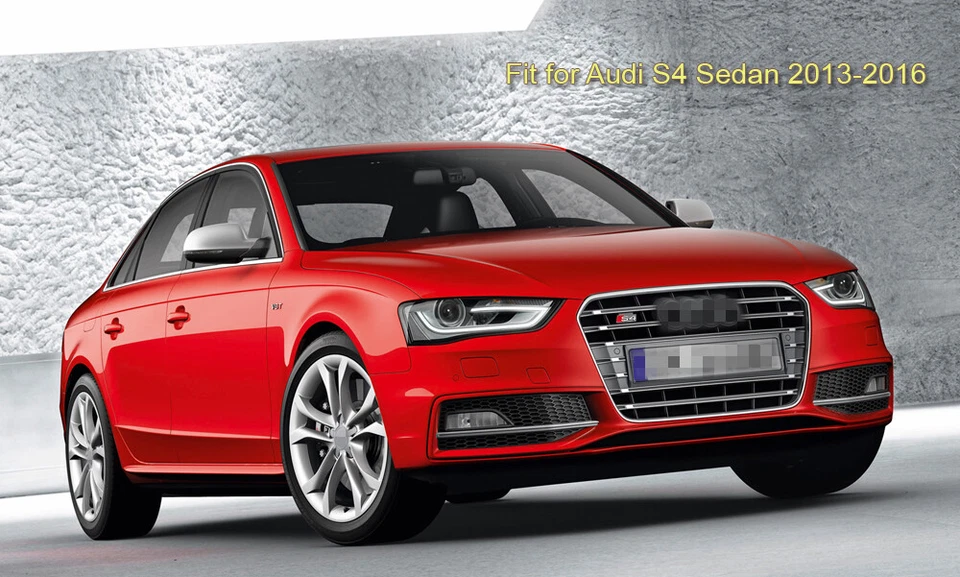 1Set Mud Flaps Splash Guards Mudguard Fender for 2013-2016 14 15 Audi S4 Sedan - Imagem 2 de 4