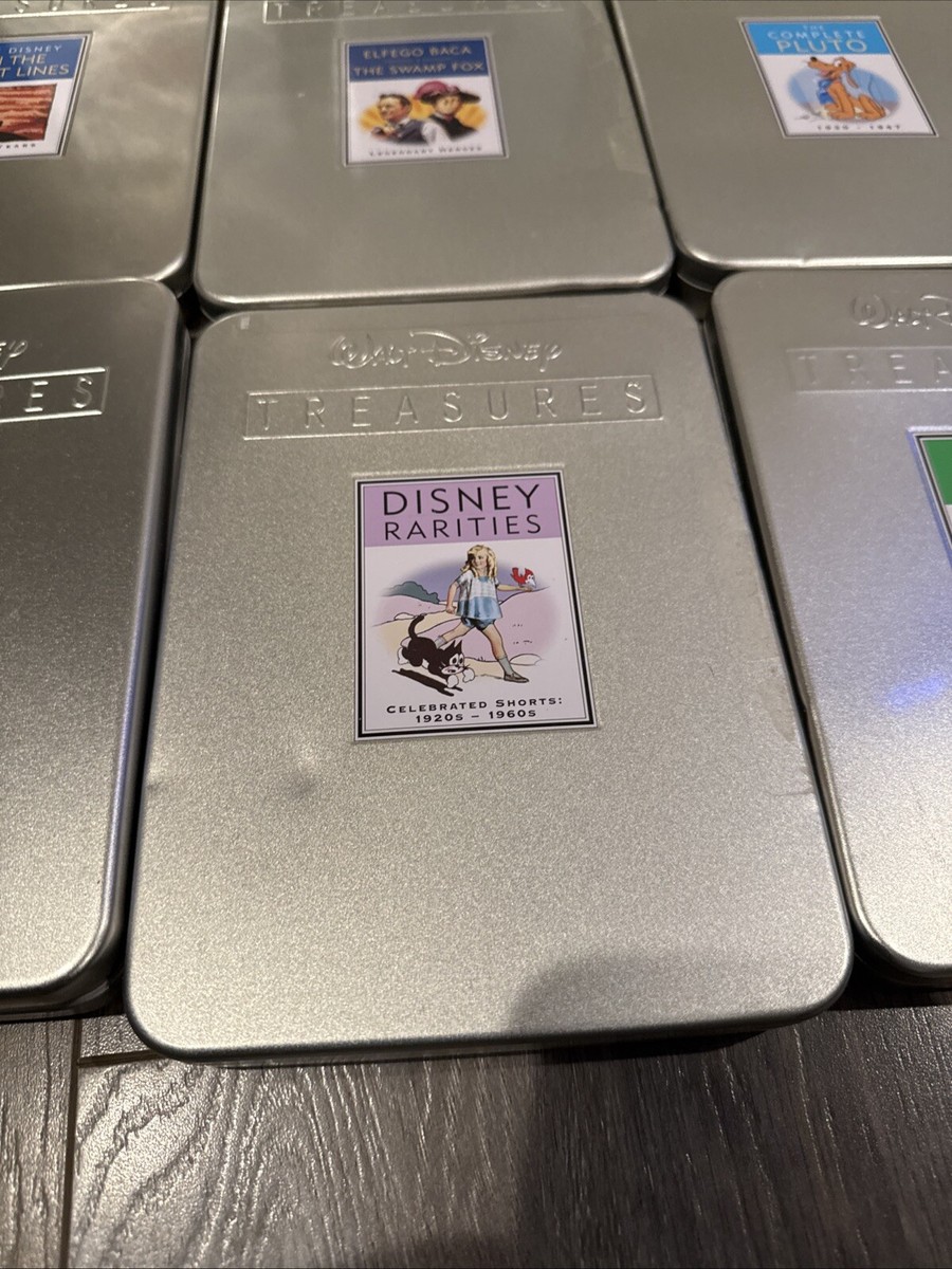 Walt Disney Treasures Limited Edition DVDs Tins Lot of 13 | eBay
