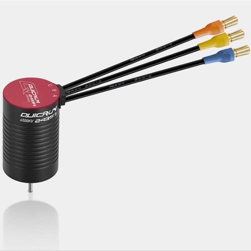 Hobbywing QUICRUN 2435SL 4500KV BLACK G3 Brushless Motor for 1/16th 1/18th Car - Picture 10 of 20
