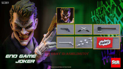 SSR SC001 1/12 Collectible Action Figure End Game Joker Standard