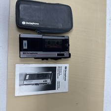 Dictaphone Model 3253 Handheld Micro Voice Recorder 1 Cassette;AS IS NOT TESTED 