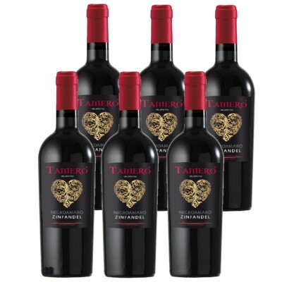Tamero Zinfandel Negroamaro IGT Italien 15% vol 75cl 6 x 75cl