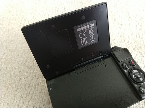 PARTS ONLY Canon Powershot G7 X Mark I Black Digital Camera READ - Picture 10 of 11