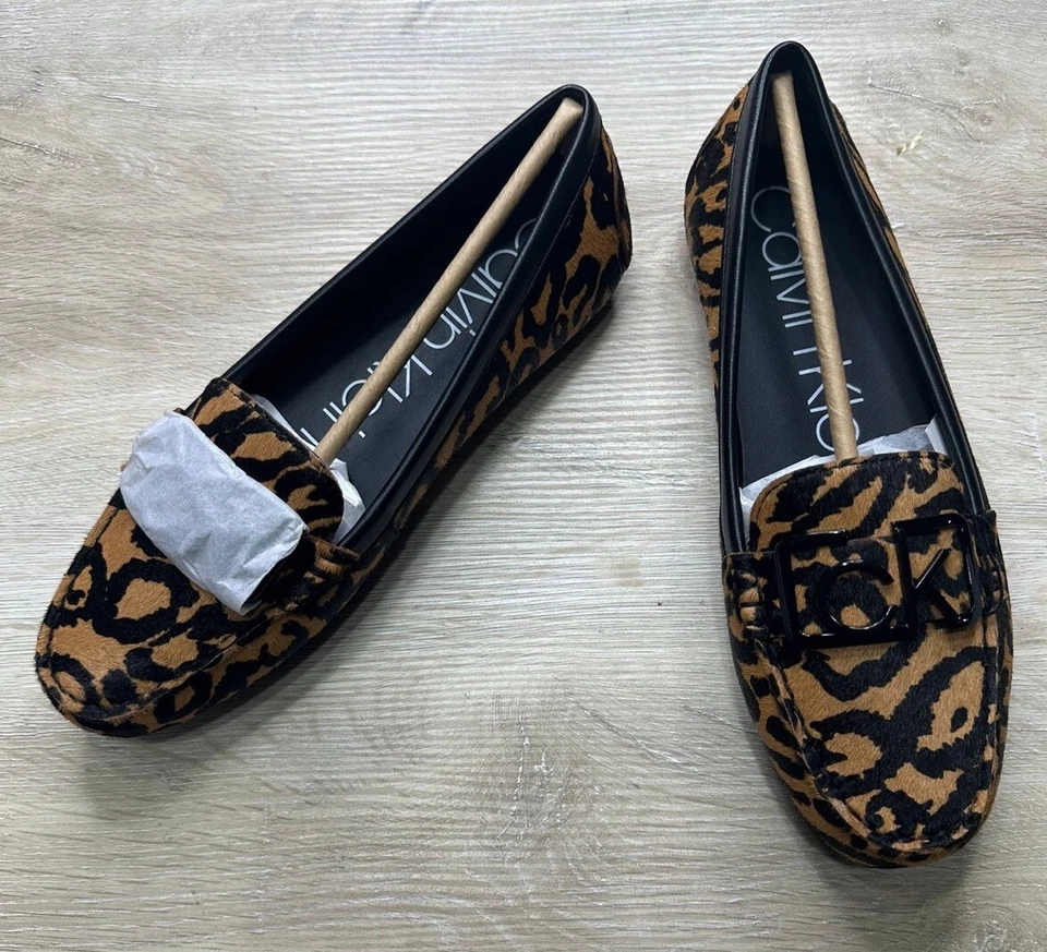 Zapatos para mujer Calvin Klein Multi 8M Ladeca RTW mocasín natural de becerro Foto 2 de 4