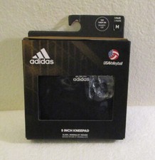 NIB Adidas 5 Inch Volleyball Kneepads M Black/White MSRP 25
