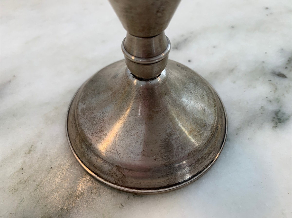 Vintage Pair Of Sterling SILVER Candle Sticks Duchin