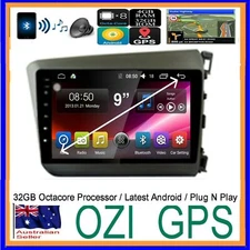 HONDA CIVIC SEDAN 2012-15  GPS WIRELESS CARPLAY ANDROID AUTO DAB+ DVR TPMS ODB