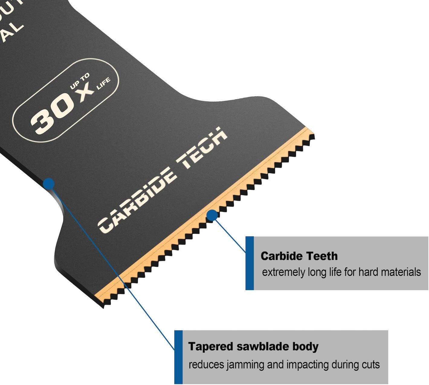 EZARC Oscillating Tool Blades Carbide Multitool Saw Blades eBay