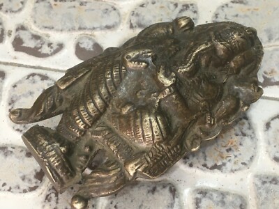 Lucchetto Decorativo In Ottone Con Ganesh - Chiusura Antica Con Chiave Per Porte - Foto 10