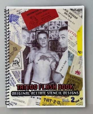 COL. TODD & SON LARRY MORA VINTAGE AMERICAN TRADITIONAL TATTOO ART FLASH ACETATE BOOKS BERT GRIMM COL. TODD