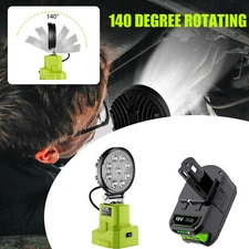 For Ryobi 18V P108 P105 8.0Ah Lithium-Ion Battery/Cordless LED Work Light