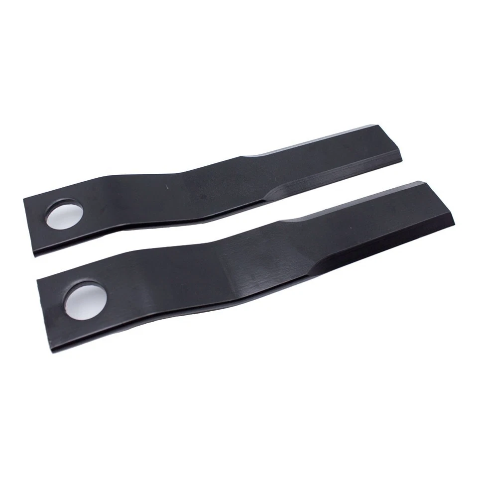 Cuchillas de corte desbrozadora minicargadora 2 piezas para usar con AGT-RC72 EXRC54 Foto 3 de 4