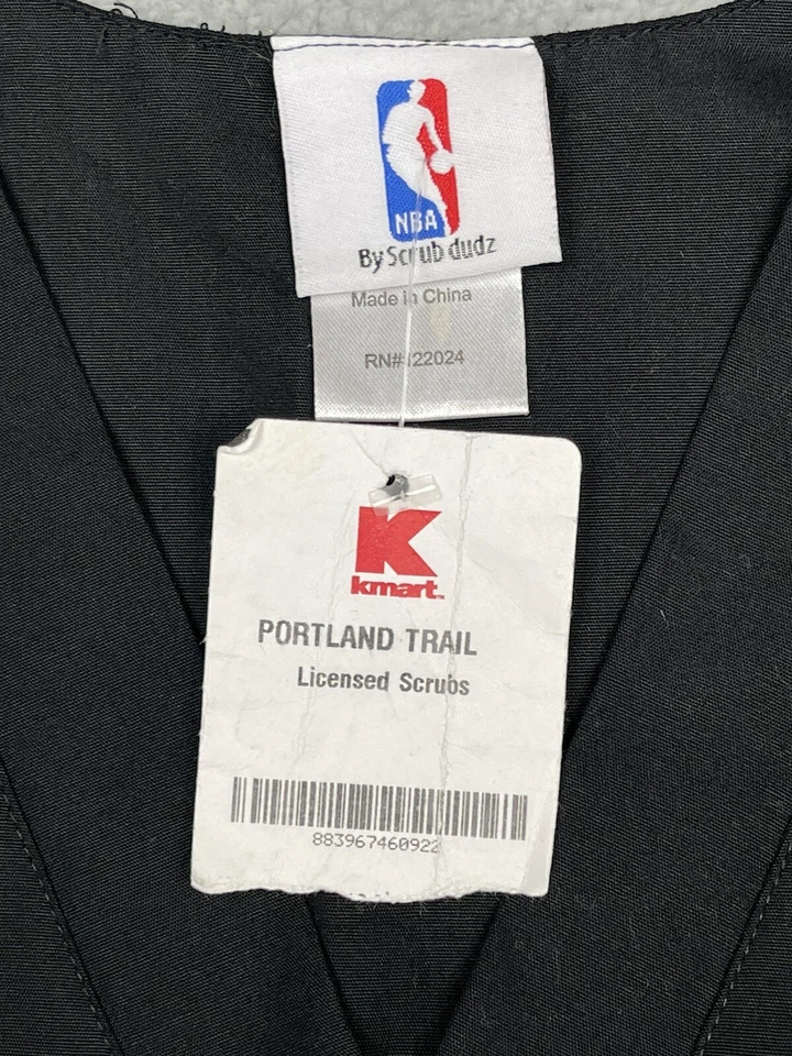 Trail Blazers Exfoliantes Médicos Baloncesto Negro Mediano Unisex Foto 2 de 4