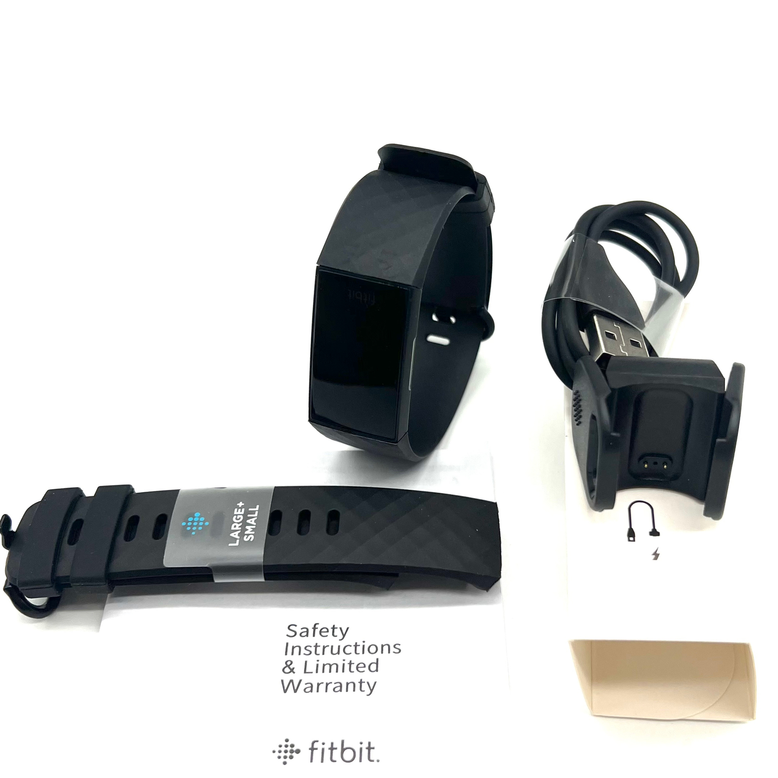 Fitbit Charge 4 BLACK Fitness Activity Tracker Heart Rate Fitness Wristband New