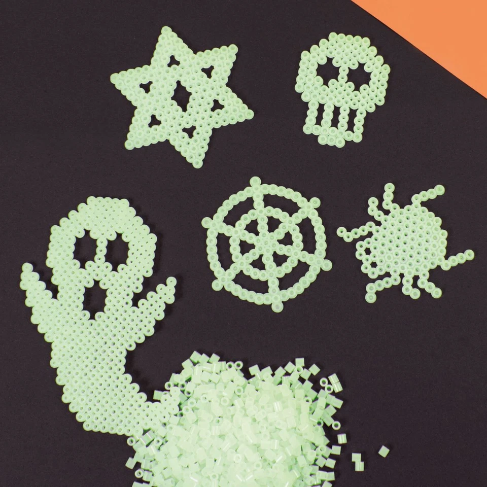 Playbox Bügelperlen 1000 Stück midi - Glow in the dark / nachtleuchtend - Bild 2 von 3