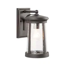 Park Harbor Woodberry 13" Tall Single Light Outdoor Wall Sconce PHEL3101BLK