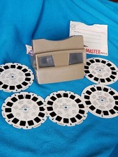 Viewmaster And 5 Reels 3 Popeye 2 Mother Goose Good Working Order Slide Show