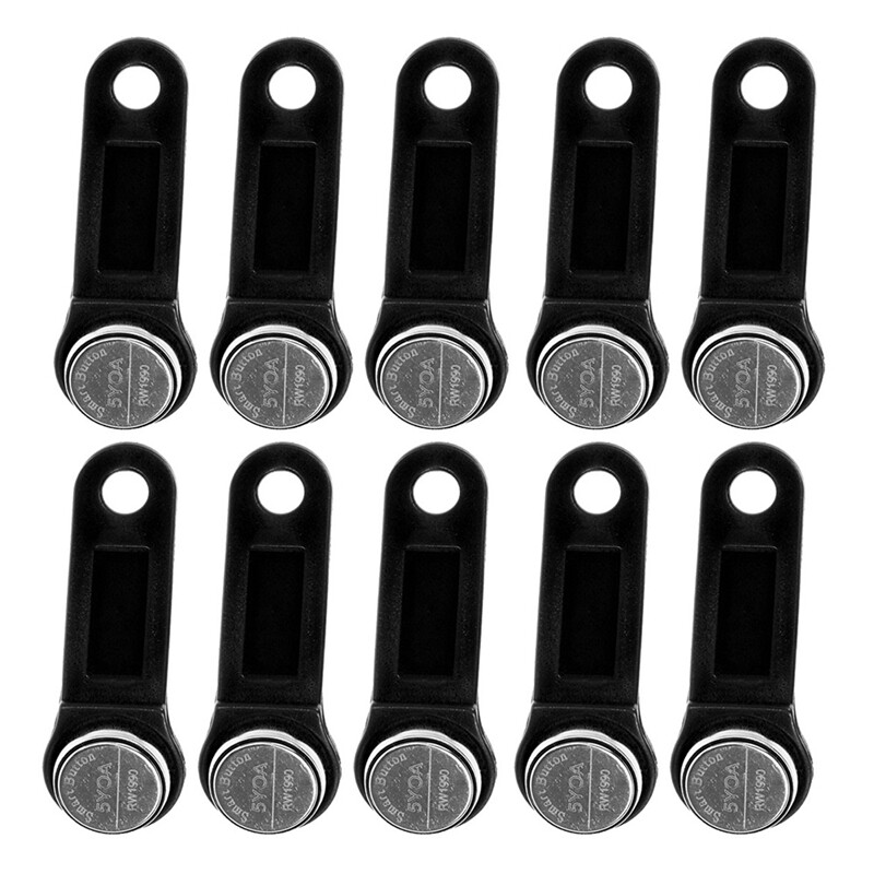 10Pcs Rw1990 Rewritable Rfid Tm Memory Key Ibutton Information ...