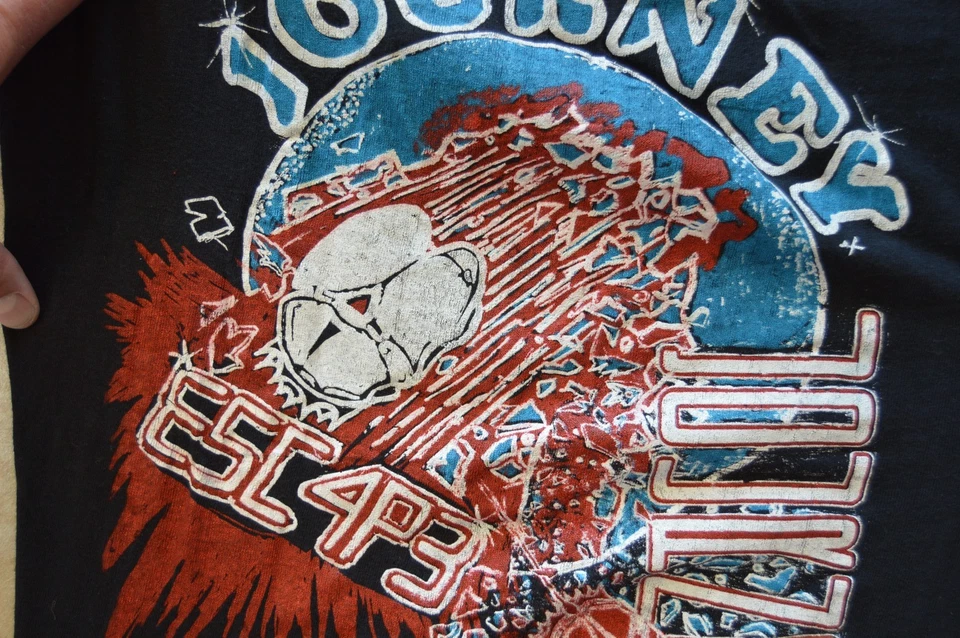 Vintage Journey ESC4P3 Blue Oyster Cult Triumph Concert T-Shirt Medium M Galaxy - Image 4 of 4