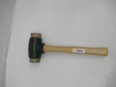 Garland 31004 , Split Head Hammers , 2'' Diameter , 14'' Handle, Rawhide