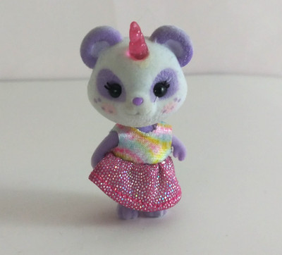 Rainbow Ridge Honey Bee Acres Rainbow Pals Pixie Unicorn Bear Flocked Figure
