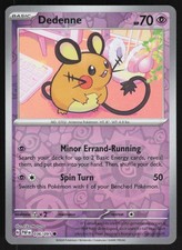 Carta Pokemon Dedenne Reverse Holo 036/091 quasi nuova SV: Paldean Fates