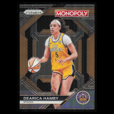Dearica Hamby #WNBA23 2024 Panini Prizm Monopoly WNBA Los Angeles Sparks Card NM