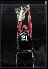 TIM DUNCAN SPURS 1997-98 TOPPS STADIUM CLUB #201 NBA DRAFT ROOKIE CARD. rookie card picture