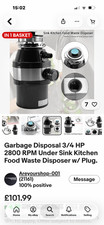 garbage disposal unit