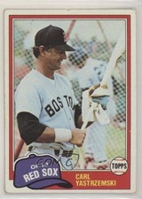 1981 Topps Carl Yastrzemski #110 HOF 0s4