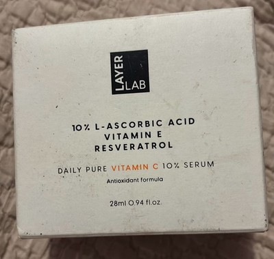 LAYER LAB Daily Vitamin C 10% Serum 28ml L-Ascorbic Acid Resveratrol