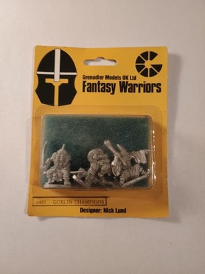 Grenadier Fantasy Warriors #921 Goblin Champions                     new sealed 