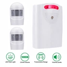 2 WAYS- Home Doorbell or Security Wireless Driveway Alarm Long Range -USA SHIP