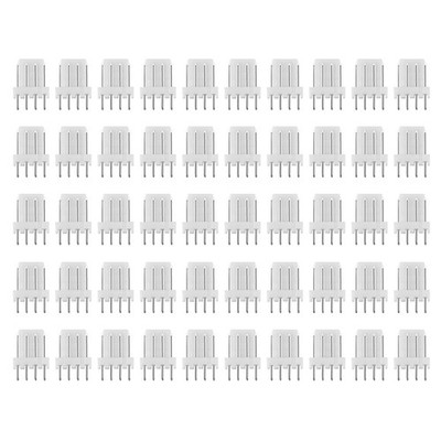 50 Stck. KF2510 Stecker 2,54 mm Stecker Pin Header 4 Pin Lüfterstecker für ASIC9609