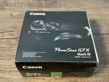 Canon PowerShot G7 X Mark III 20.1MP Point & ...