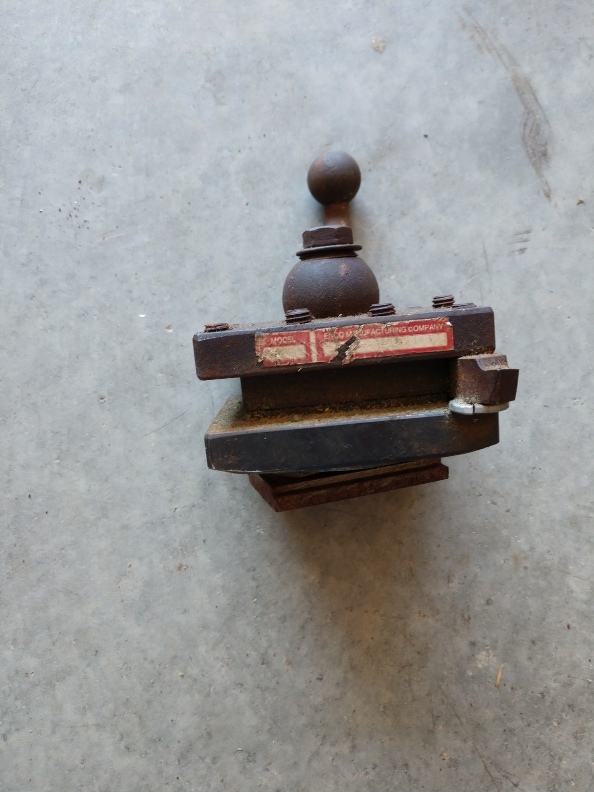 Enco 3-1/2" Square 4 Way Tool Post Holder metal lathe