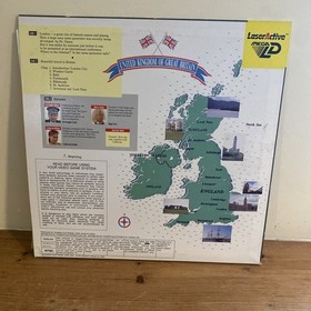 I WILL THE STORY OF LONDON Pioneer LaserActive Sega Mega LD PEASU1001 Laser Disc