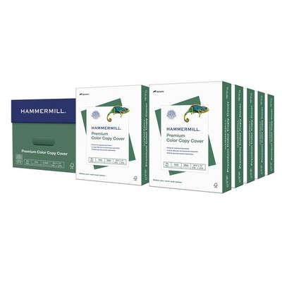 Hammermill Cardstock, Premium Color Copy, 60 lb, 8.5 x 11-10 Pack (2,500 Sheets)