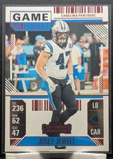 2024 Panini Contenders Game Ticket RED #13 Josey Jewell NM