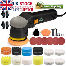 Mini Car Polisher Orbital DA Buffer Sander Electric Polishing Machine 3inch Pads