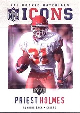 2005 Upper Deck Rookie Materials #IC-7 Priest Holmes Icons