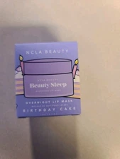 NCLA Beauty Sleep Overnight Lip Mask Birthday Cake 15 ml/0.5 fl oz Full Size NIB