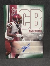 2024 Topps Signature Class Mike Sainristil Rookie Card (RC) Auto #RCA-MSA /150 . rookie card picture