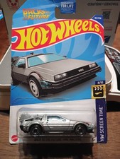 Hot Wheels HW Screen Time Back To The Future Time Machine Delorean B53