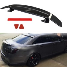 Matte Black For Ford Taurus 2013-2019 46 Car Rear Trunk Spoiler Gt Style Wing