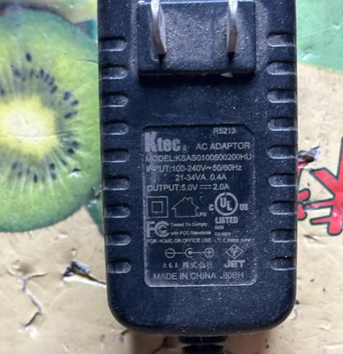 Ktec KSAS0100500200HU 5V 2A Netzteiladapter Ladegerät