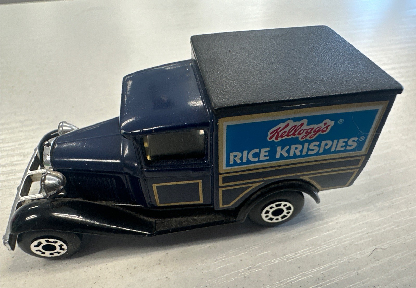 Matchbox Superfast Model A Ford Van Kellogg's Rice Krispies Blue/ Loose( 5055