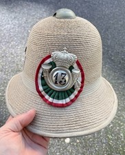 ITALIE MILITARIA CASQUE COLONIAL ITALIEN CASARINI