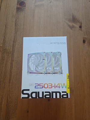 Geometric Future Squama 2503 RGB PWM Fan - 140mm - 3 Pack   Performance & Silent